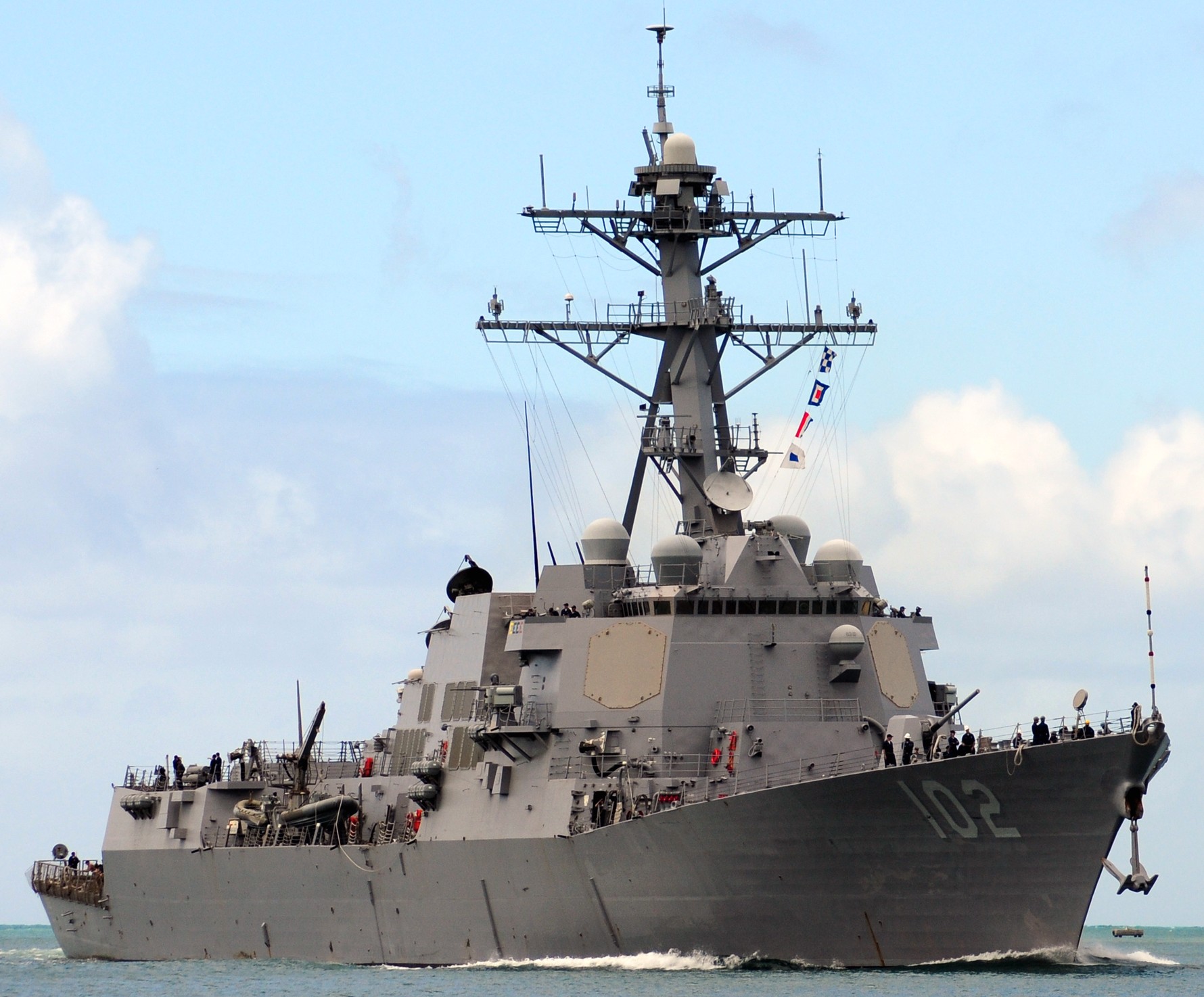 ddg-102 uss sampson arleigh burke class guided missile destroyer aegis us navy naval station pearl harbor hawaii 30