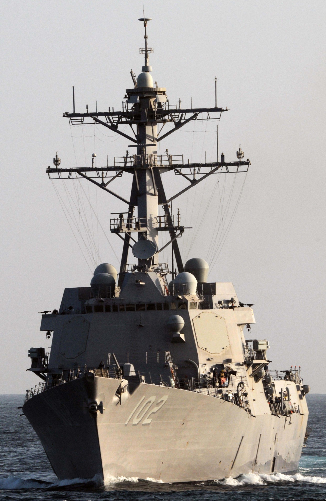 ddg-102 uss sampson arleigh burke class guided missile destroyer aegis us navy 47