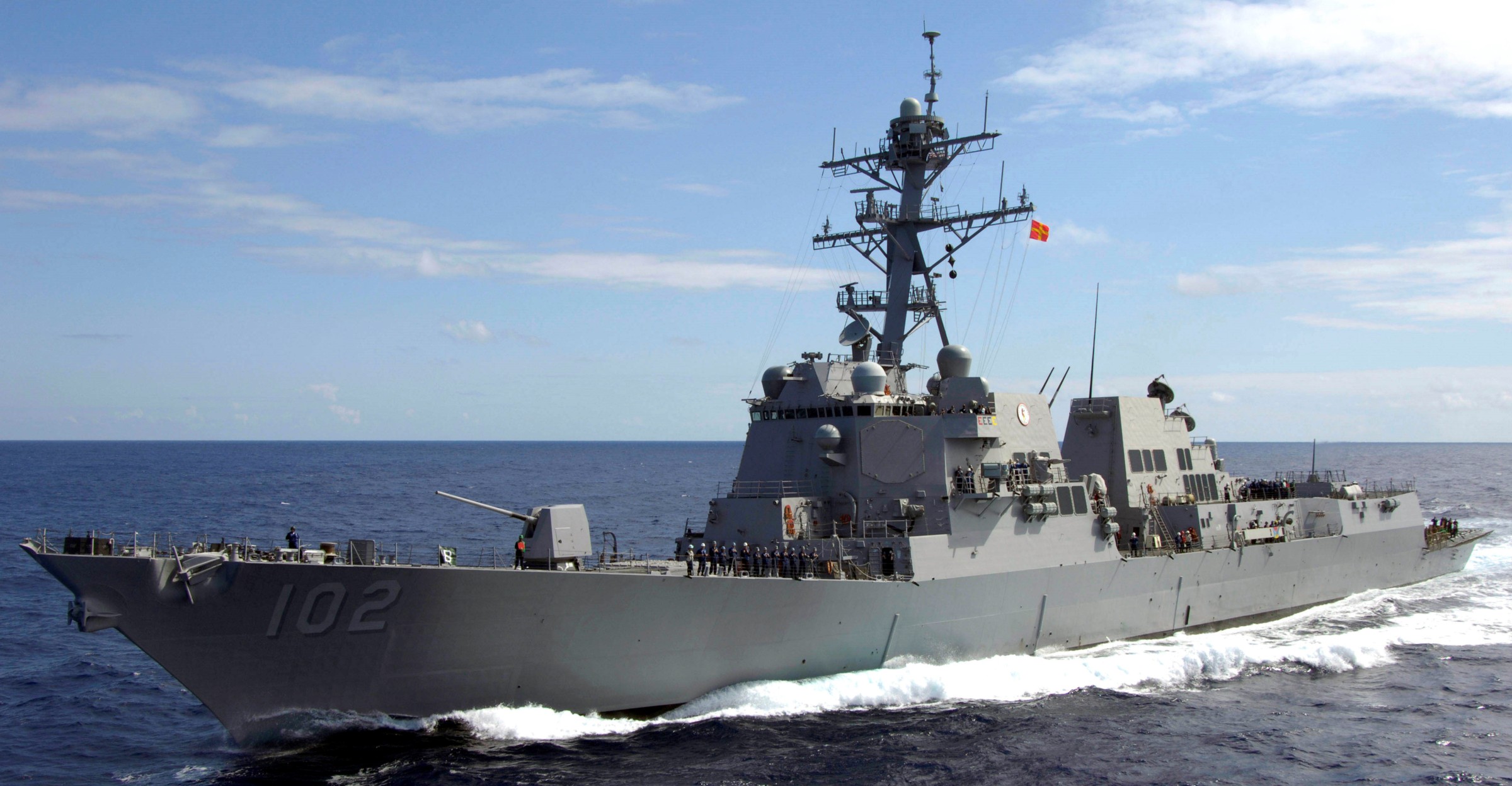 ddg-102 uss sampson arleigh burke class guided missile destroyer aegis us navy 49