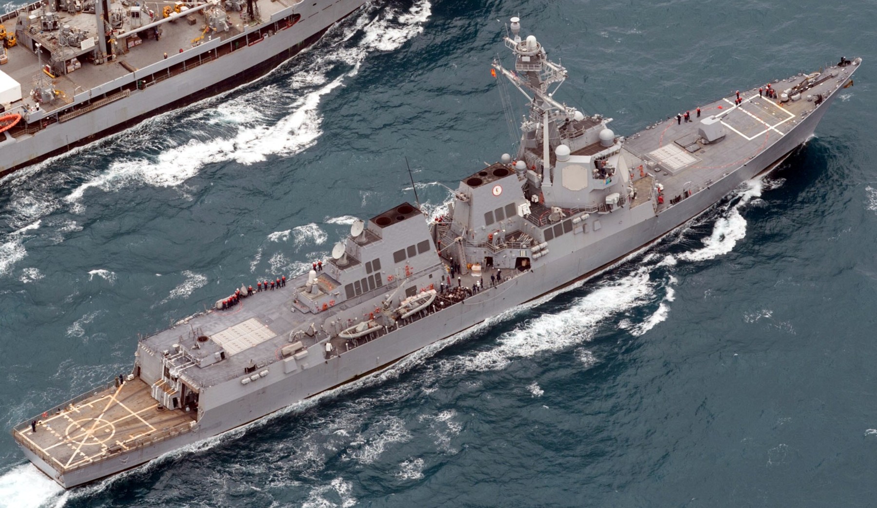ddg-102 uss sampson arleigh burke class guided missile destroyer aegis us navy java sea 57
