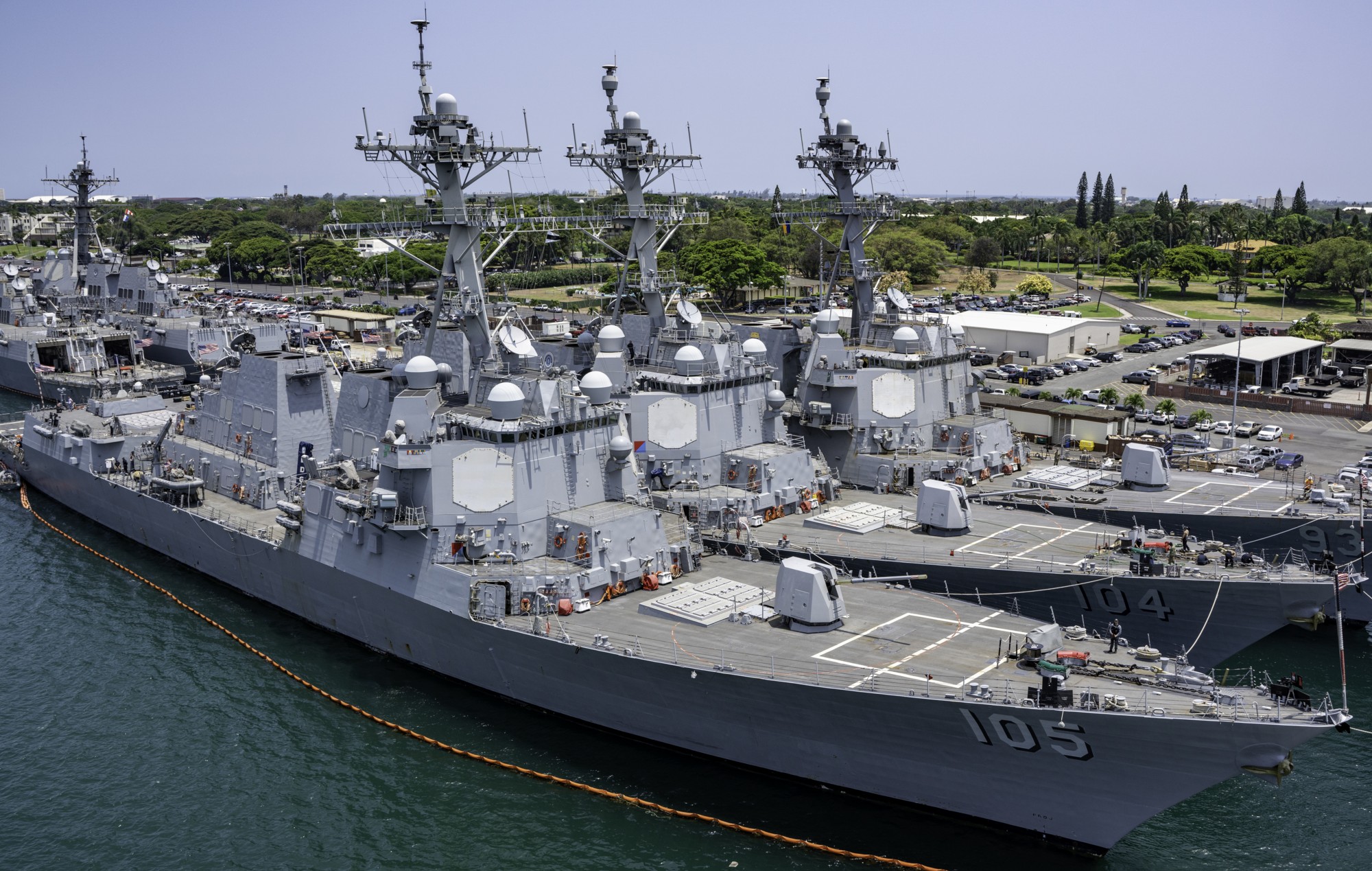 ddg-110 uss dewey arleigh burke class guided missile destroyer aegis us navy joint base pearl harbor hickam hawaii 91