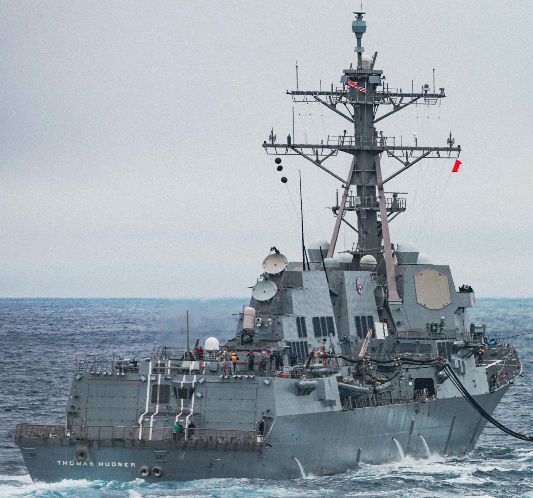 ddg-116 uss thomas hudner arleigh burke class guided missile destroyer aegis us navy atlantic ocean 46