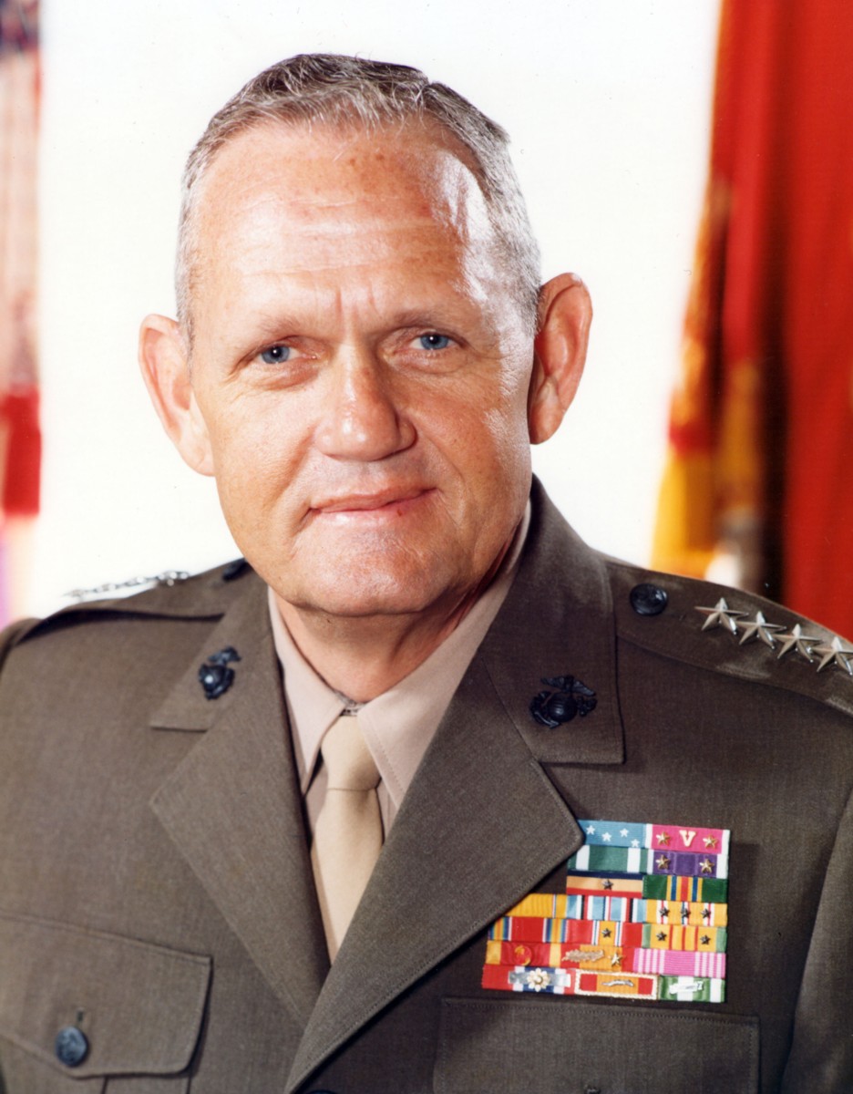 general louis hugh wilson jr. united states marine corps usmc commandant medal of honor 06