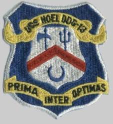 DDG-13 USS Hoel patch crest insignia