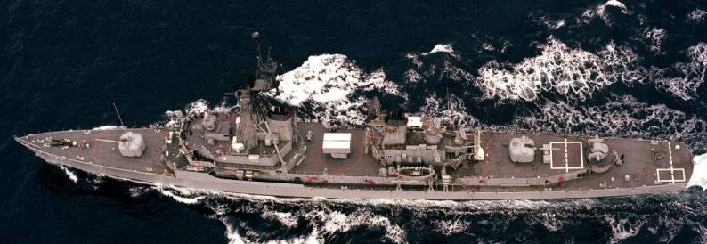 USS Buchanan DDG-14 - Charles F. Adams class guided missile destroyer