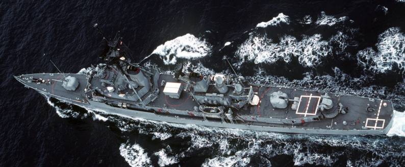 DDG-14 USS Buchanan - Charles F. Adams class guided missile destroyer