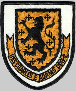 DDG-2 USS Charles F. Adams patch crest insignia