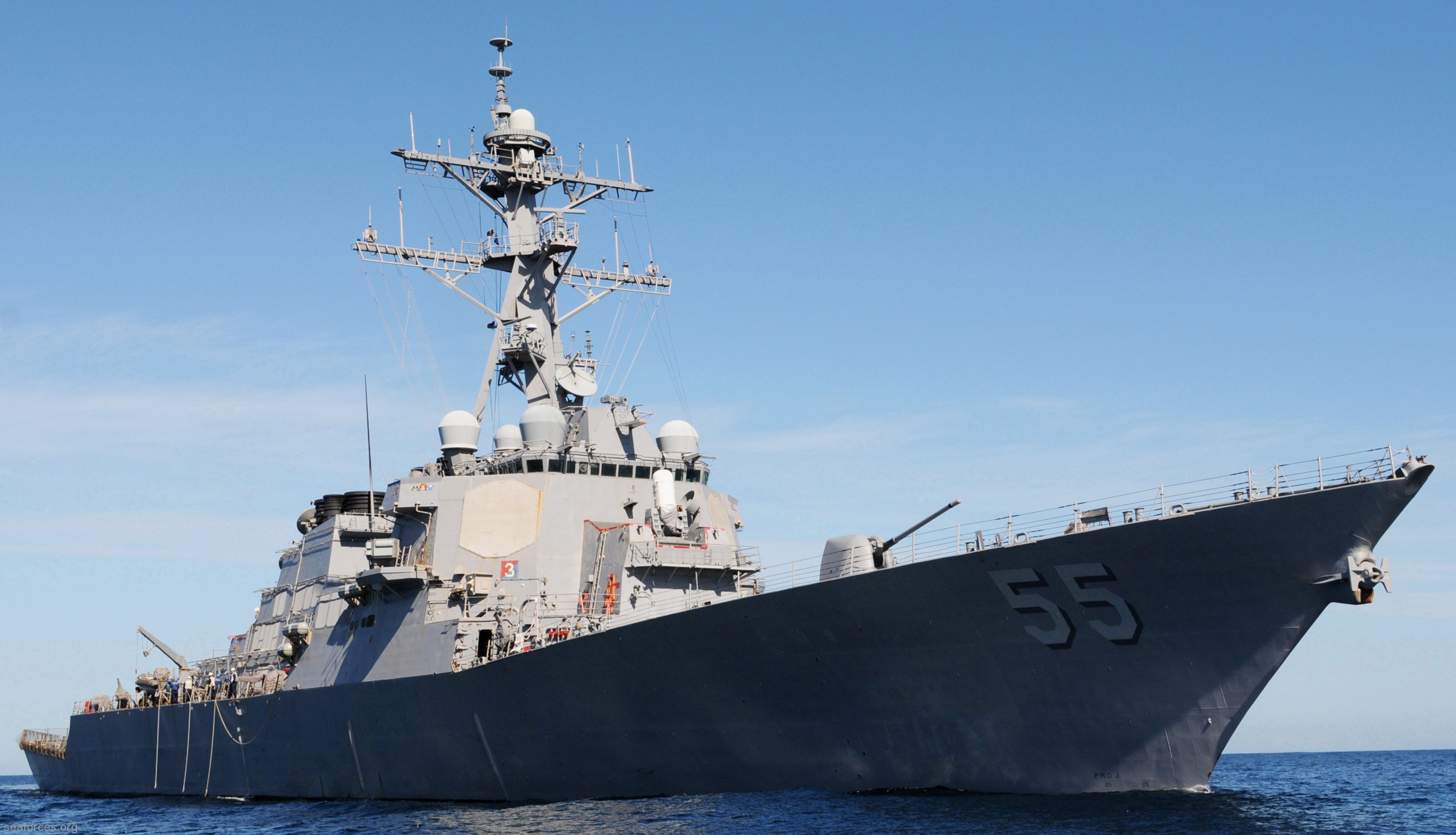 uss stout ddg-55 arleigh burke class guided missile destroyer us navy ingalls shipbuilding 82x
