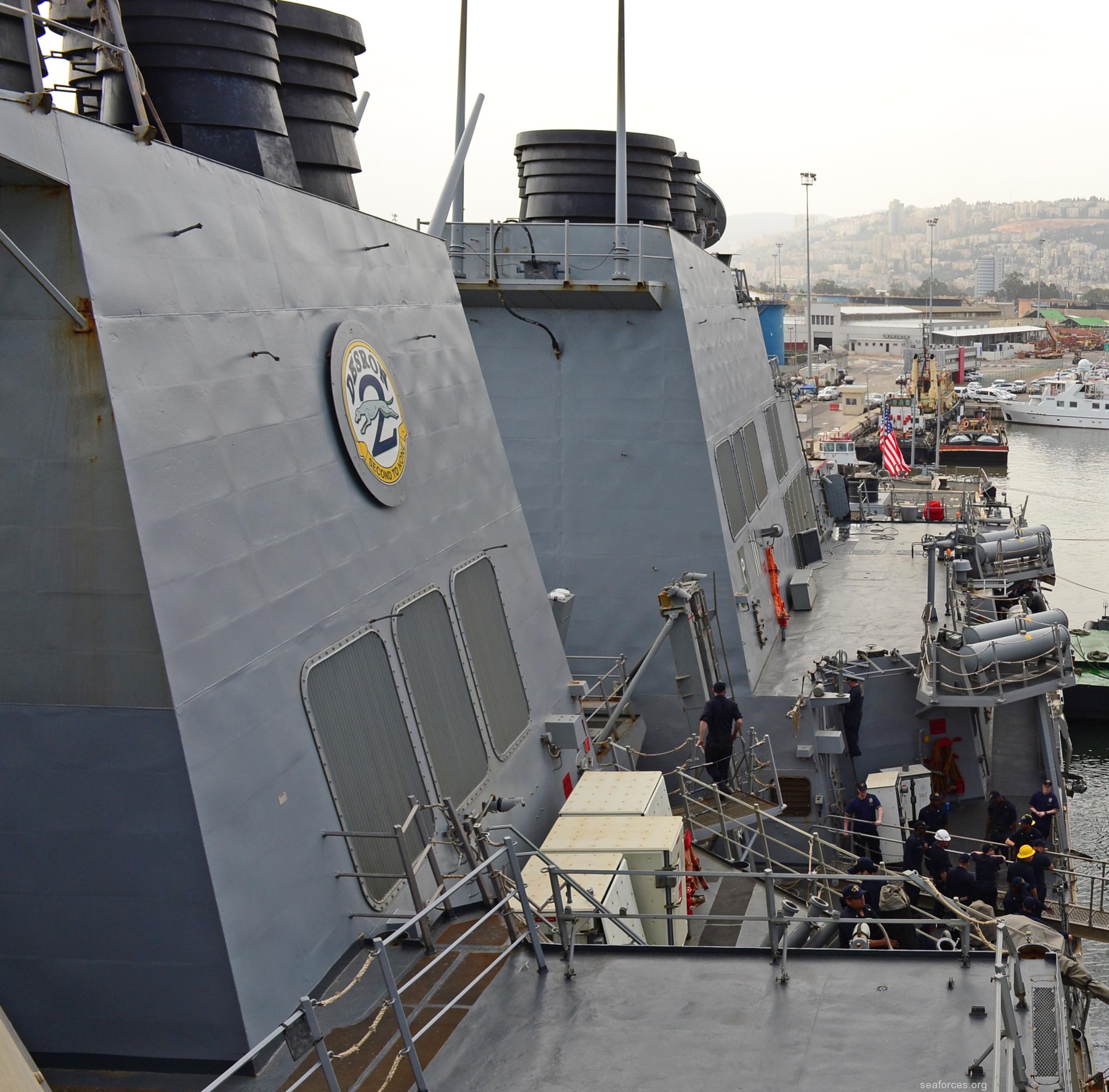 ddg-58 uss laboon guided missile destroyer us navy 32 haifa israel