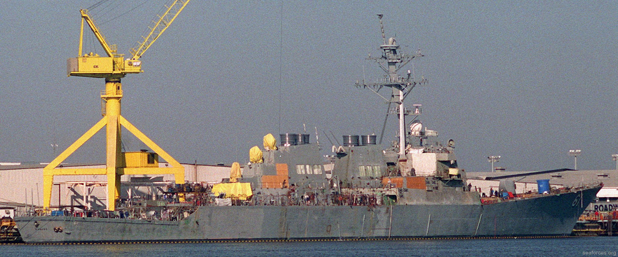 ddg-61 uss ramage guided missile destroyer us navy 68 ingalls shipbuilding pascagoula mississippi