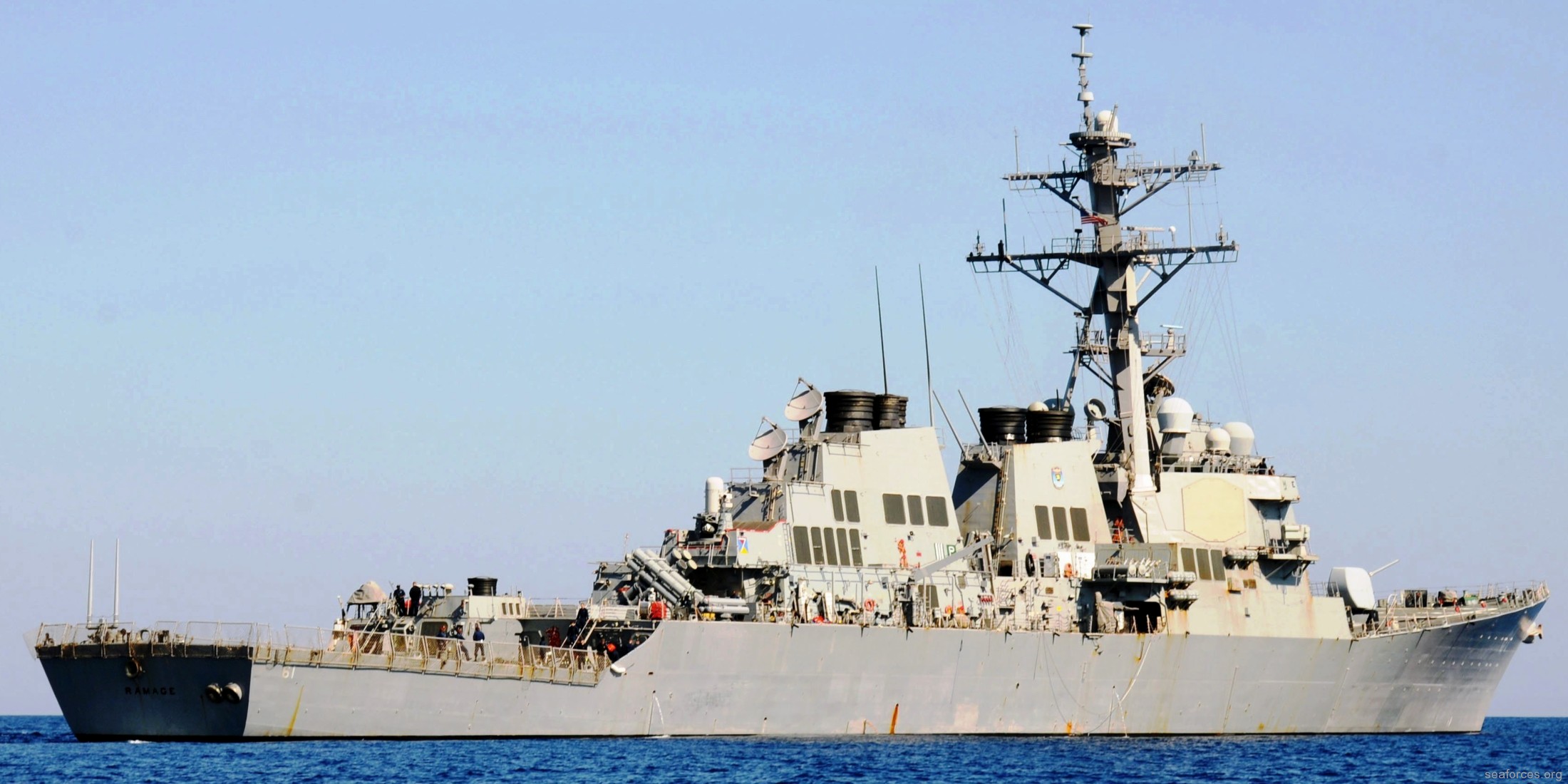 ddg-61 uss ramage guided missile destroyer us navy 83