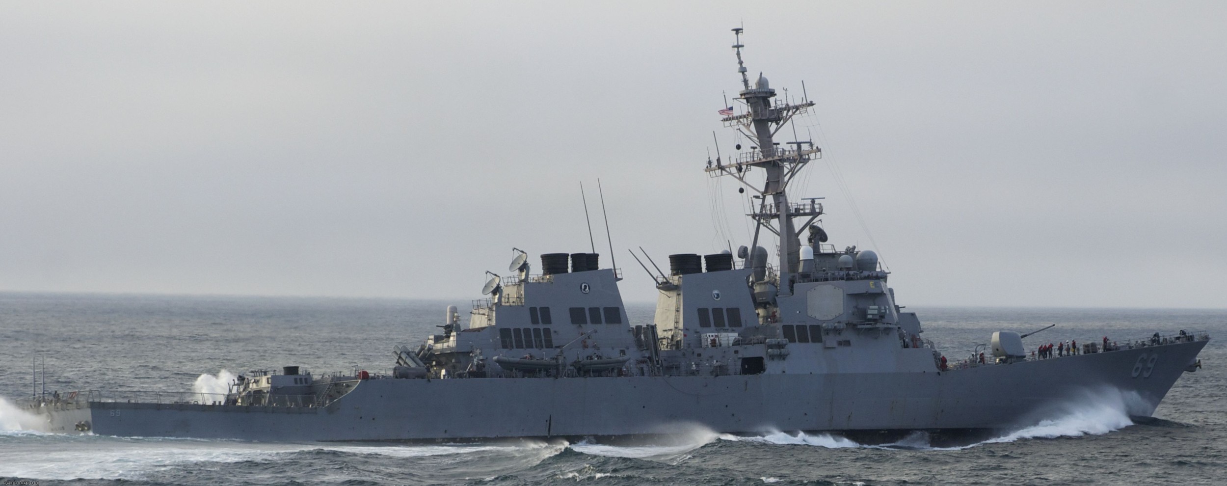 ddg-69 uss milius guided missile destroyer arleigh burke class aegis bmd 25