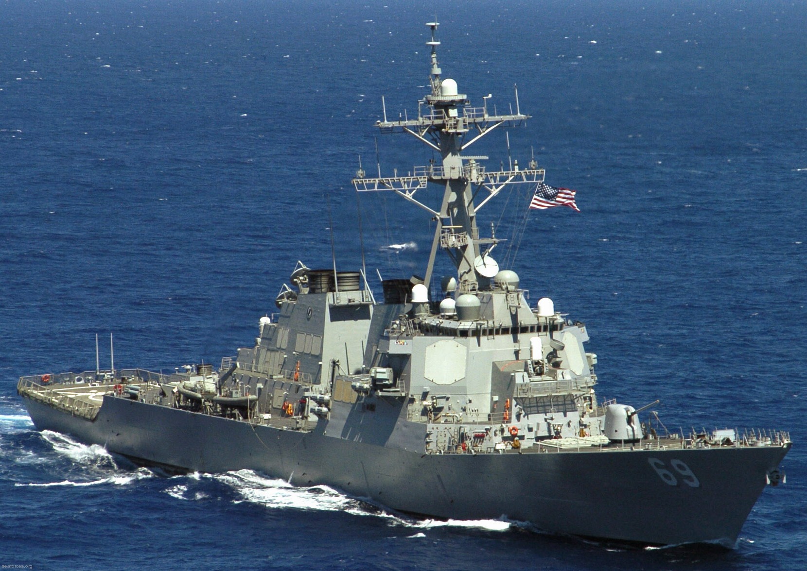 ddg-69 uss milius guided missile destroyer arleigh burke class aegis bmd 34 exercise rimpac 2006 hawaii