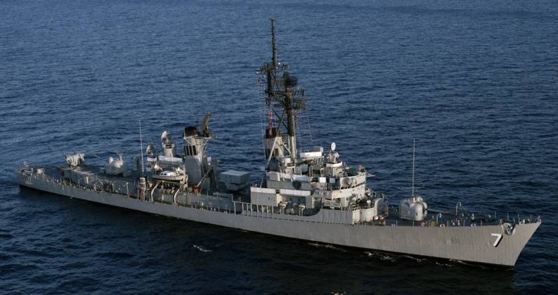 DDG-7 USS Henry B. Wilson - Charles F. Adams class guided missile destroyer