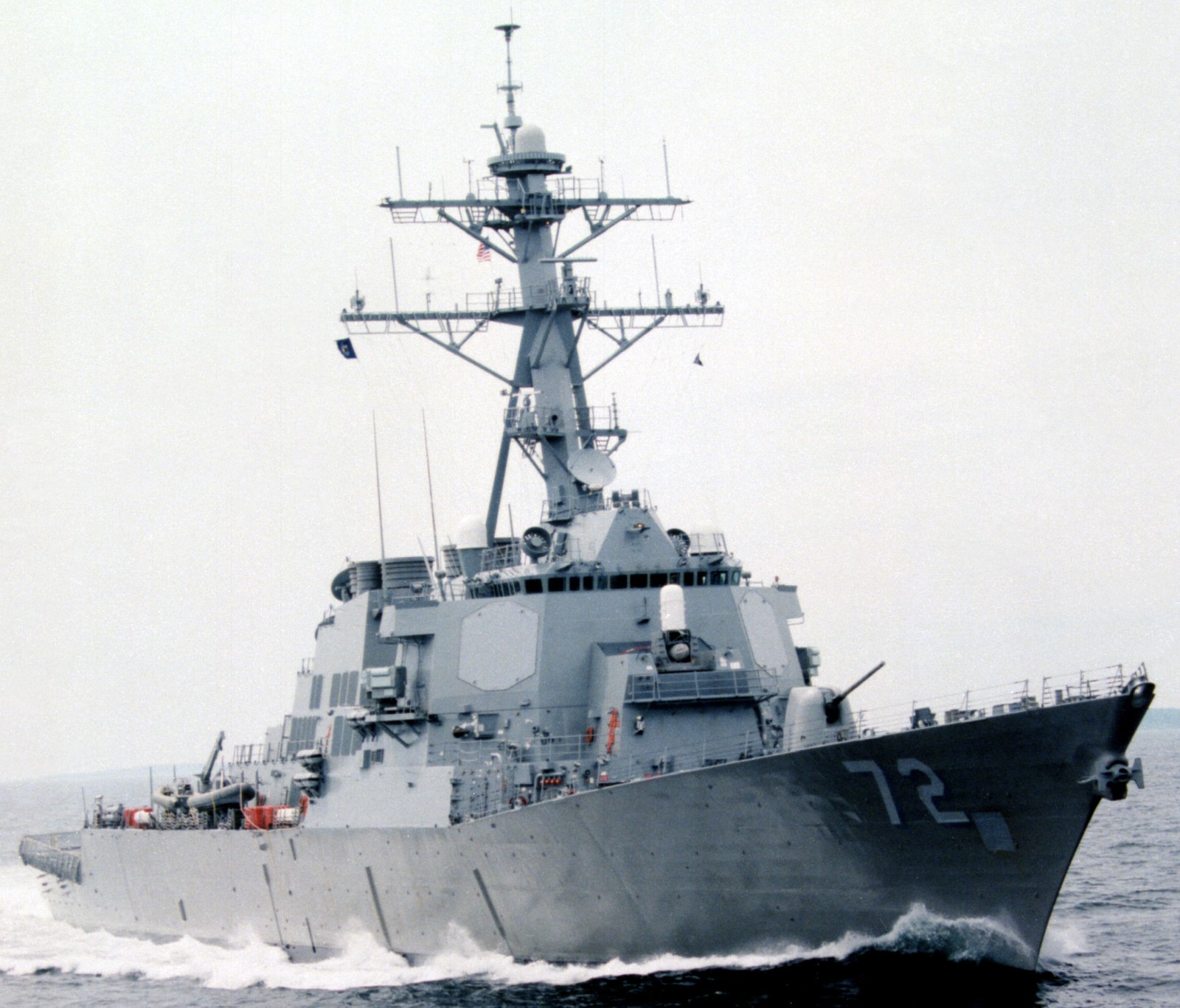 ddg-72 uss mahan guided missile destroyer arleigh burke class aegis bmd 44 trials