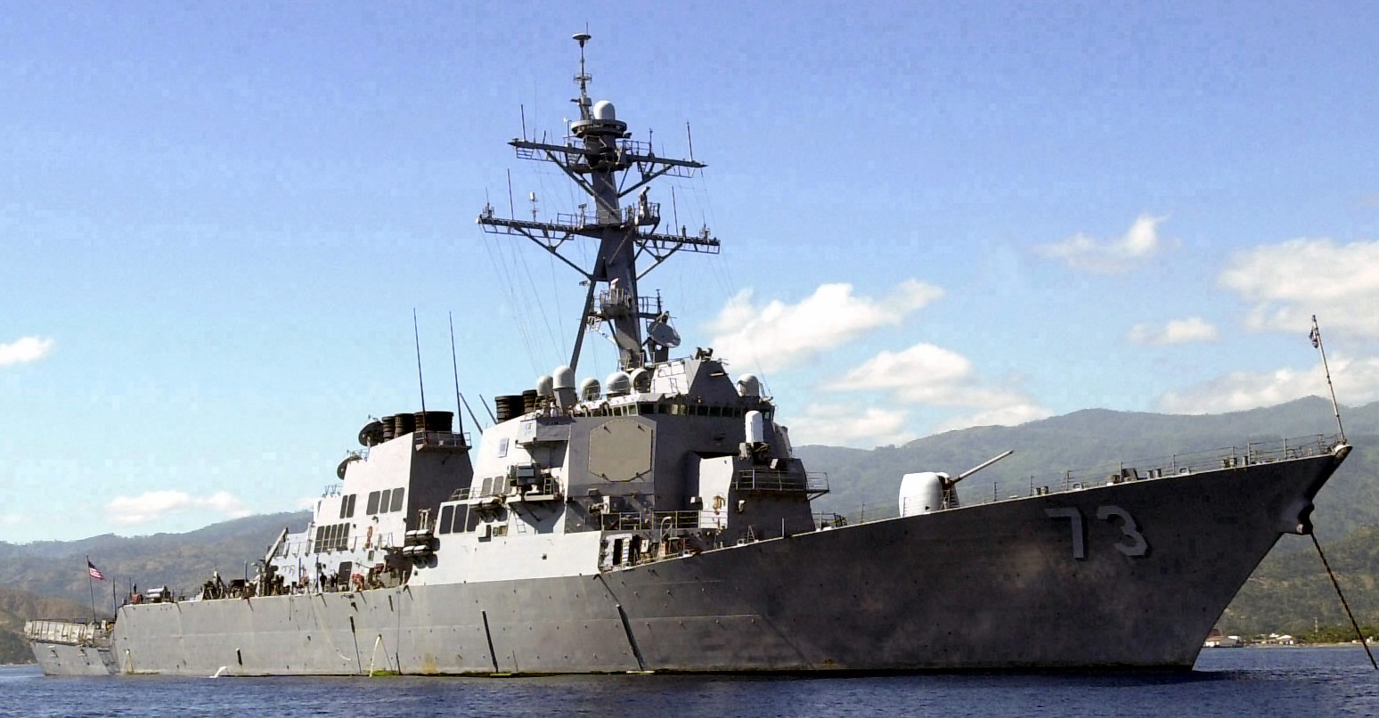 ddg-73 uss decatur guided missile destroyer arleigh burke class aegis bmd 46 dili east timor