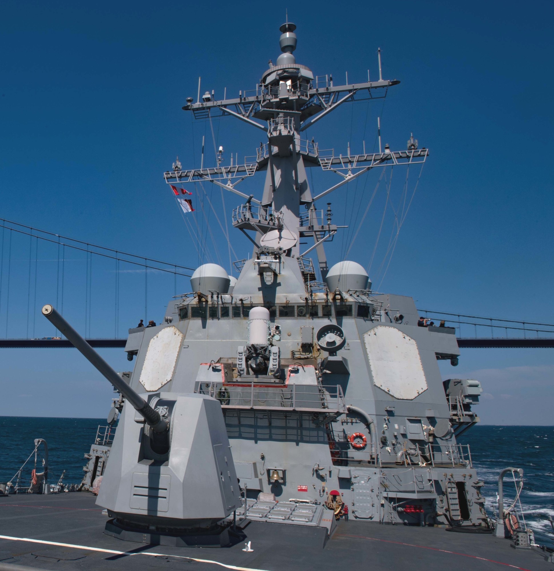 ddg-81 uss winston s. churchill arleigh burke class guided missile destroyer aegis 11 danish straits