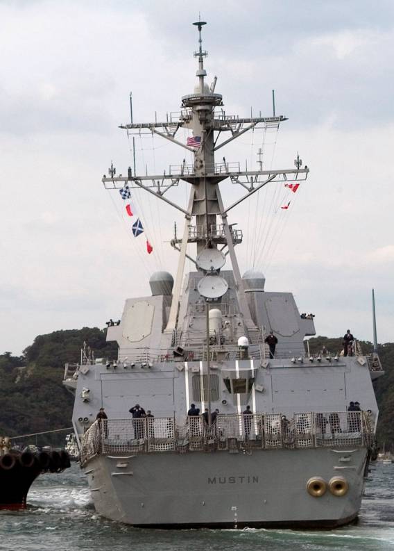 DDG-89 USS Mustin Yokosuka Japan 2007