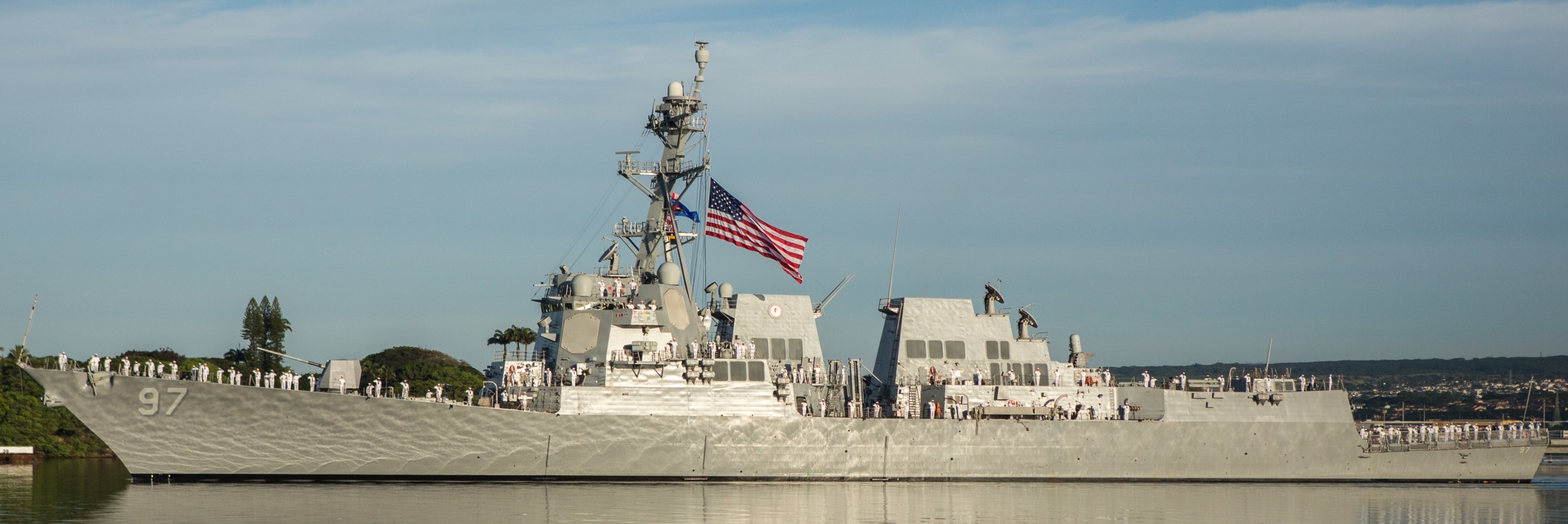 ddg-97 uss halsey arleigh burke class guided missile destroyer pearl harbor remembrance 2016 45