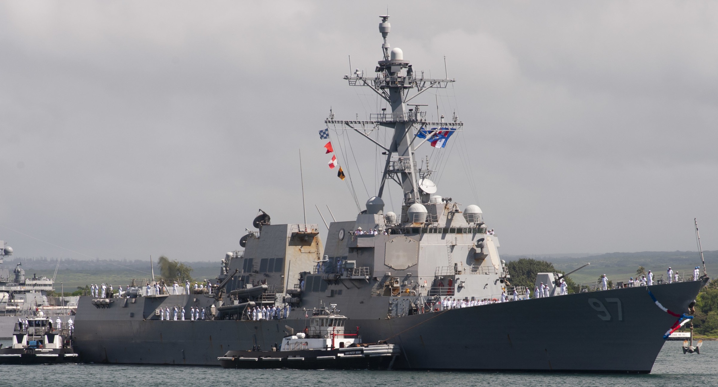ddg-97 uss halsey arleigh burke class guided missile destroyer joint base pearl harbor-hickam hawaii 62