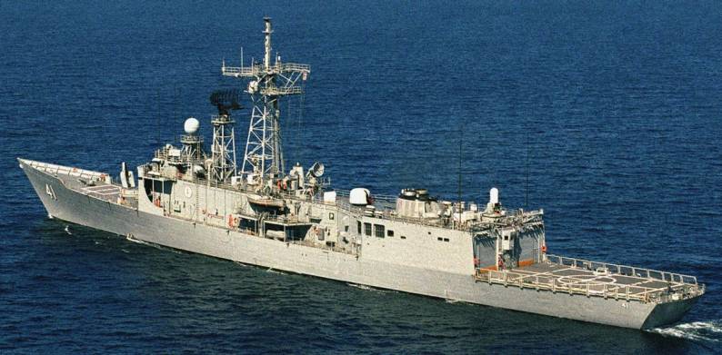 uss mcclusky ffg 41 guided missile frigate rear admiral