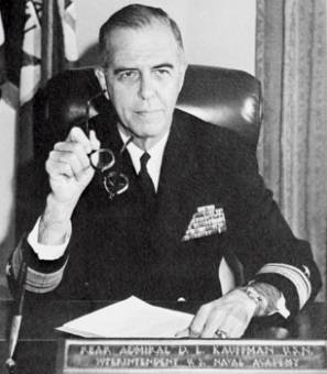 Draper Laurence Kauffman, Rear Admiral US Navy - Superintendent US Naval Academy