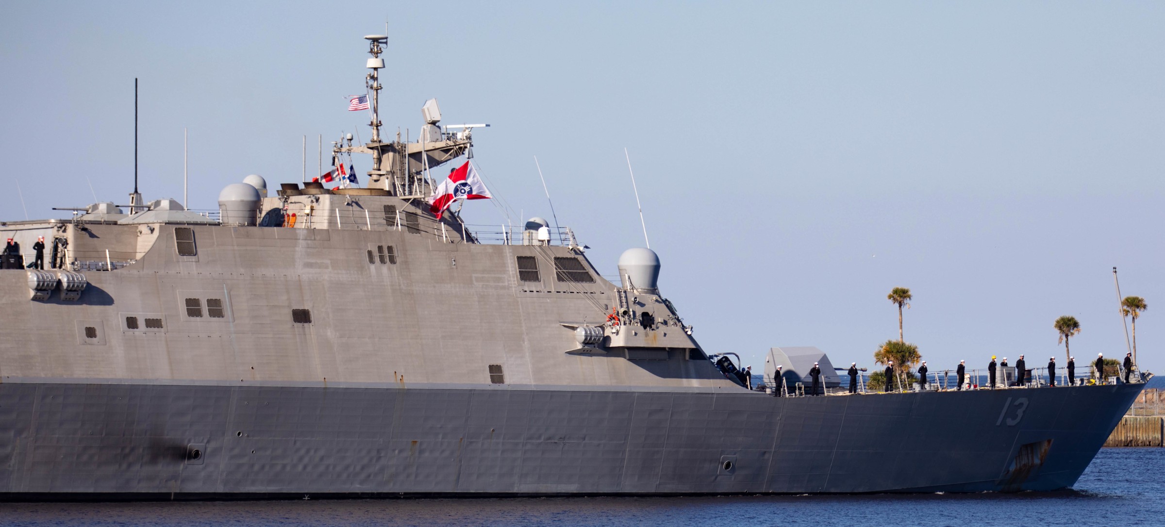 lcs-13 uss wichita freedom class littoral combat ship us navy naval station mayport florida 27