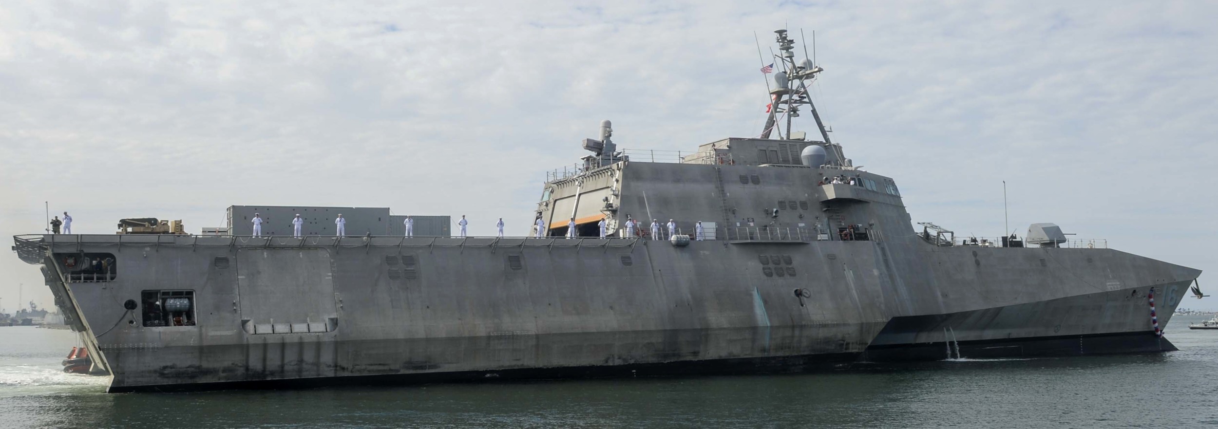lcs-16 uss tulsa independence class littoral combat ship us navy naval base san diego 66