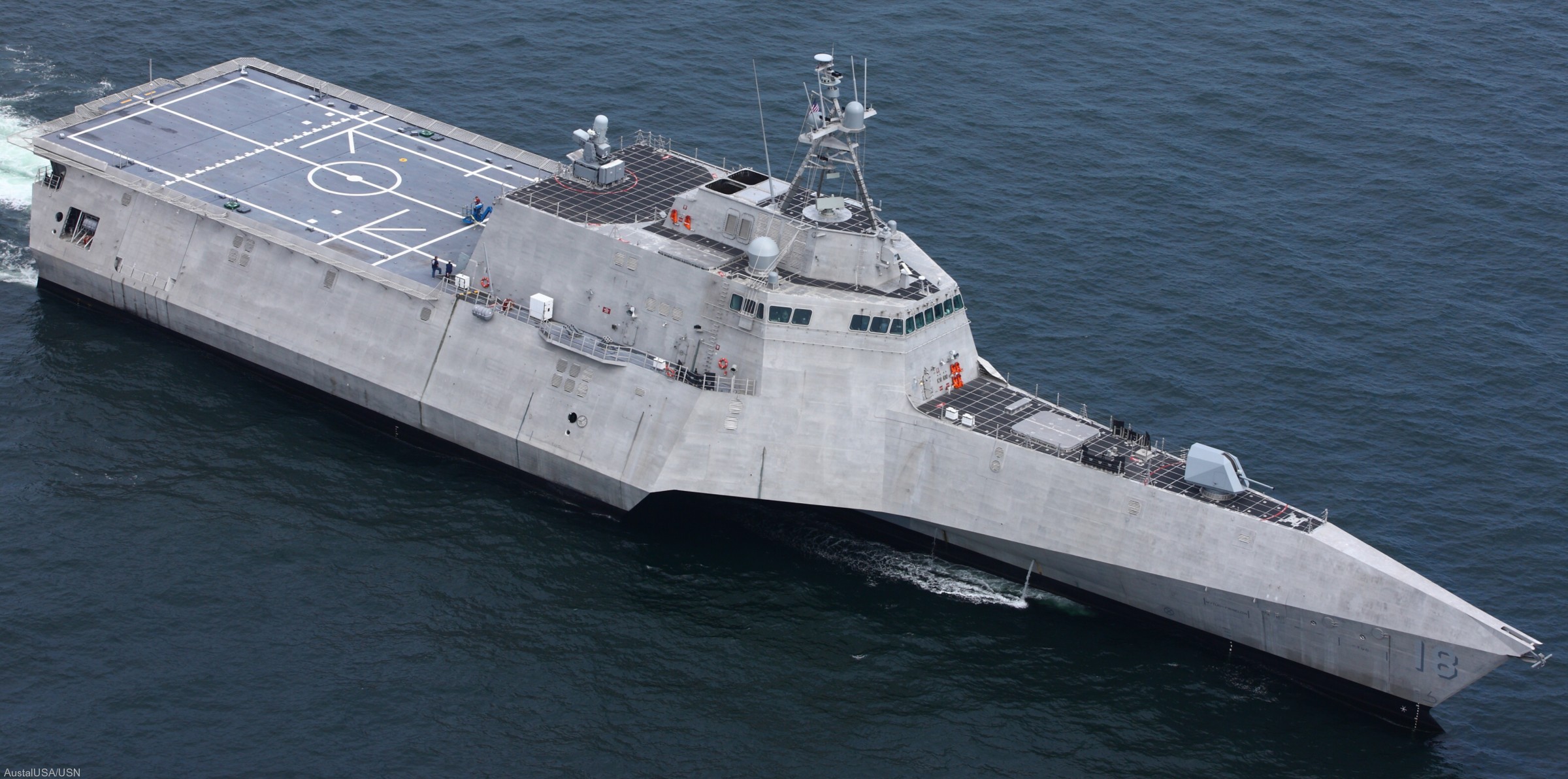 lcs-18 uss charleston independence class littoral combat ship us navy 02 acceptance trials