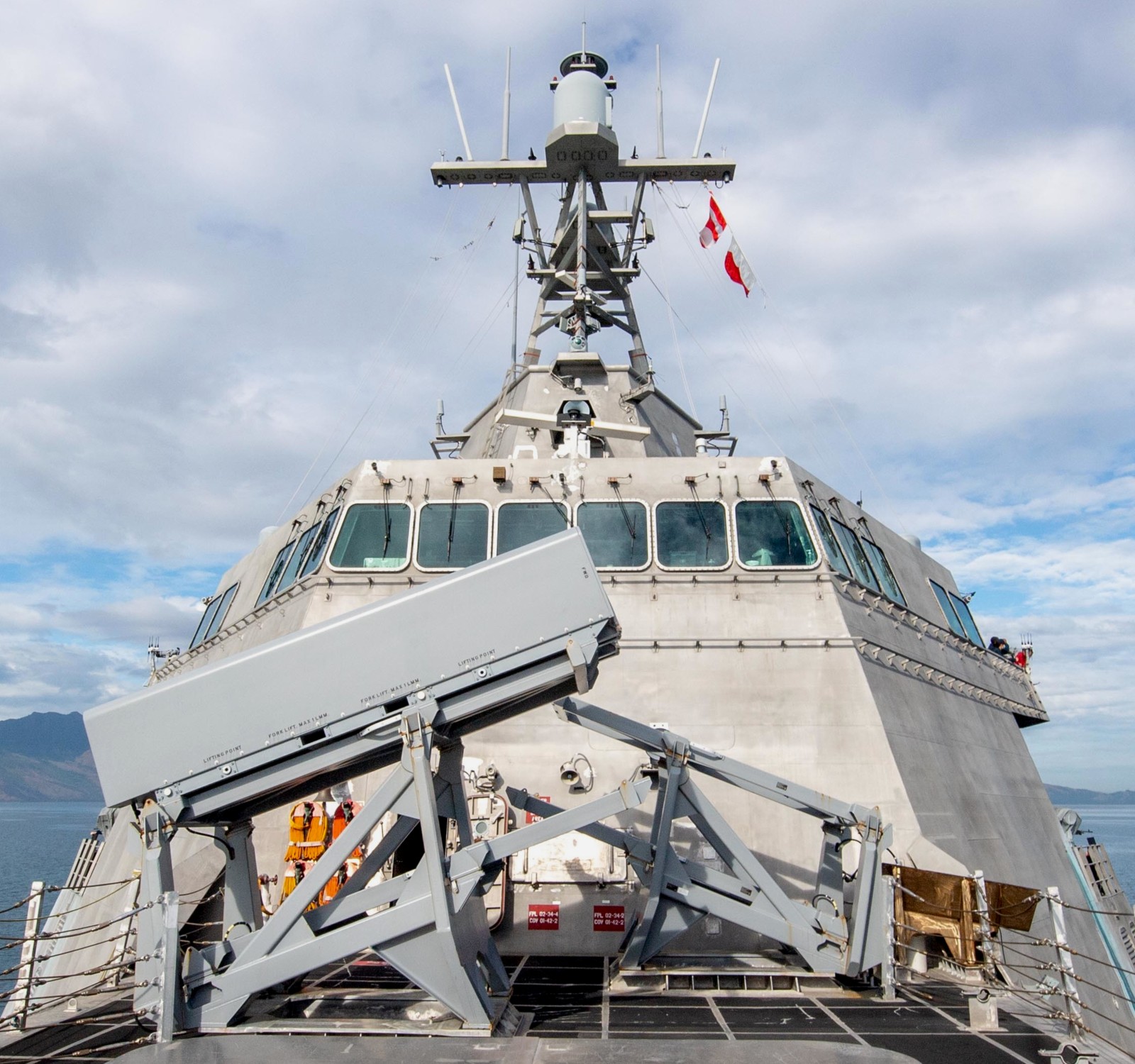 lcs-18 uss charleston independence class littoral combat ship us navy subic bay philippines 66