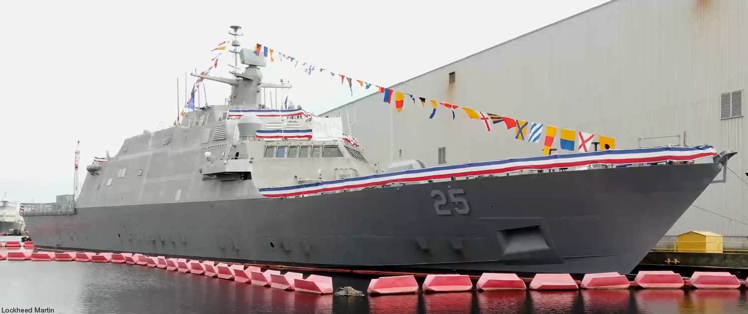 lcs-25 uss marinette freedom class littoral combat ship us navy fincantieri marinette lockheed martin 10