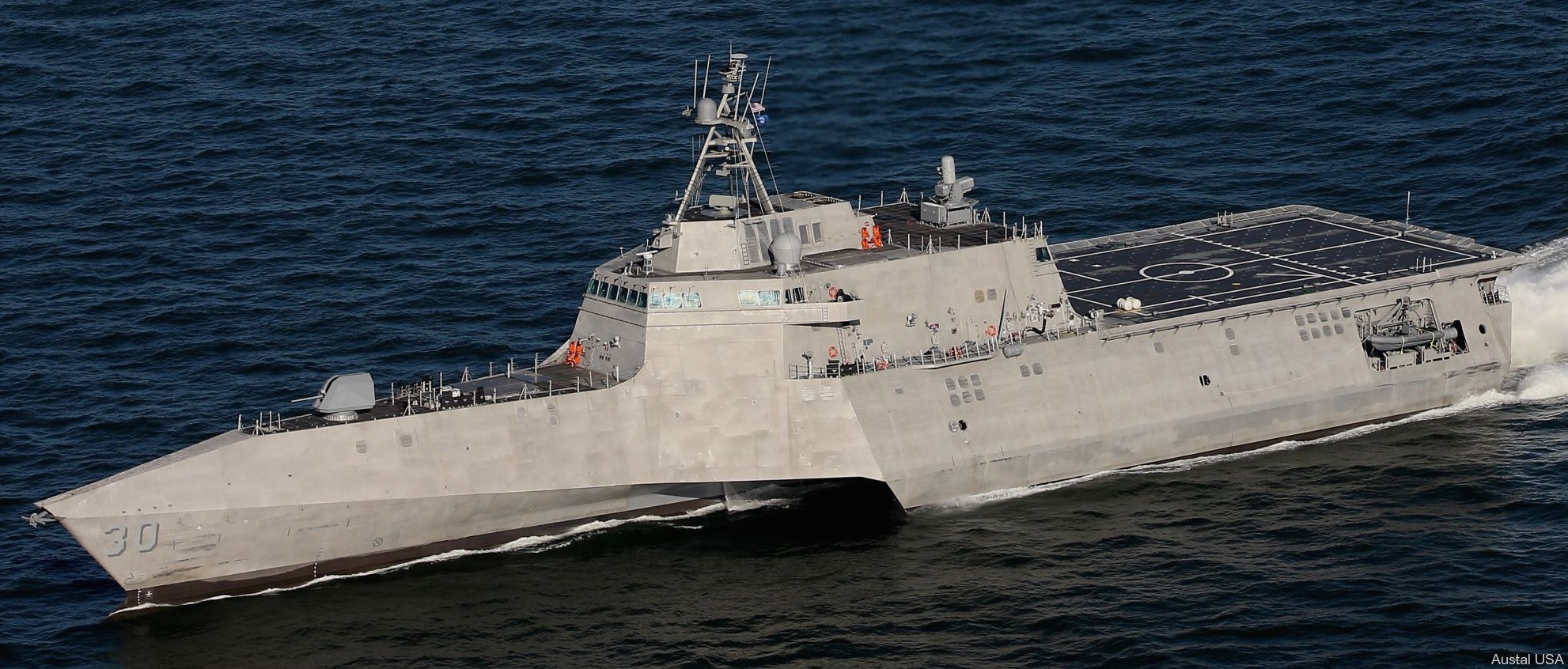 lcs-30 uss canberra littoral combat ship independence class us navy 04