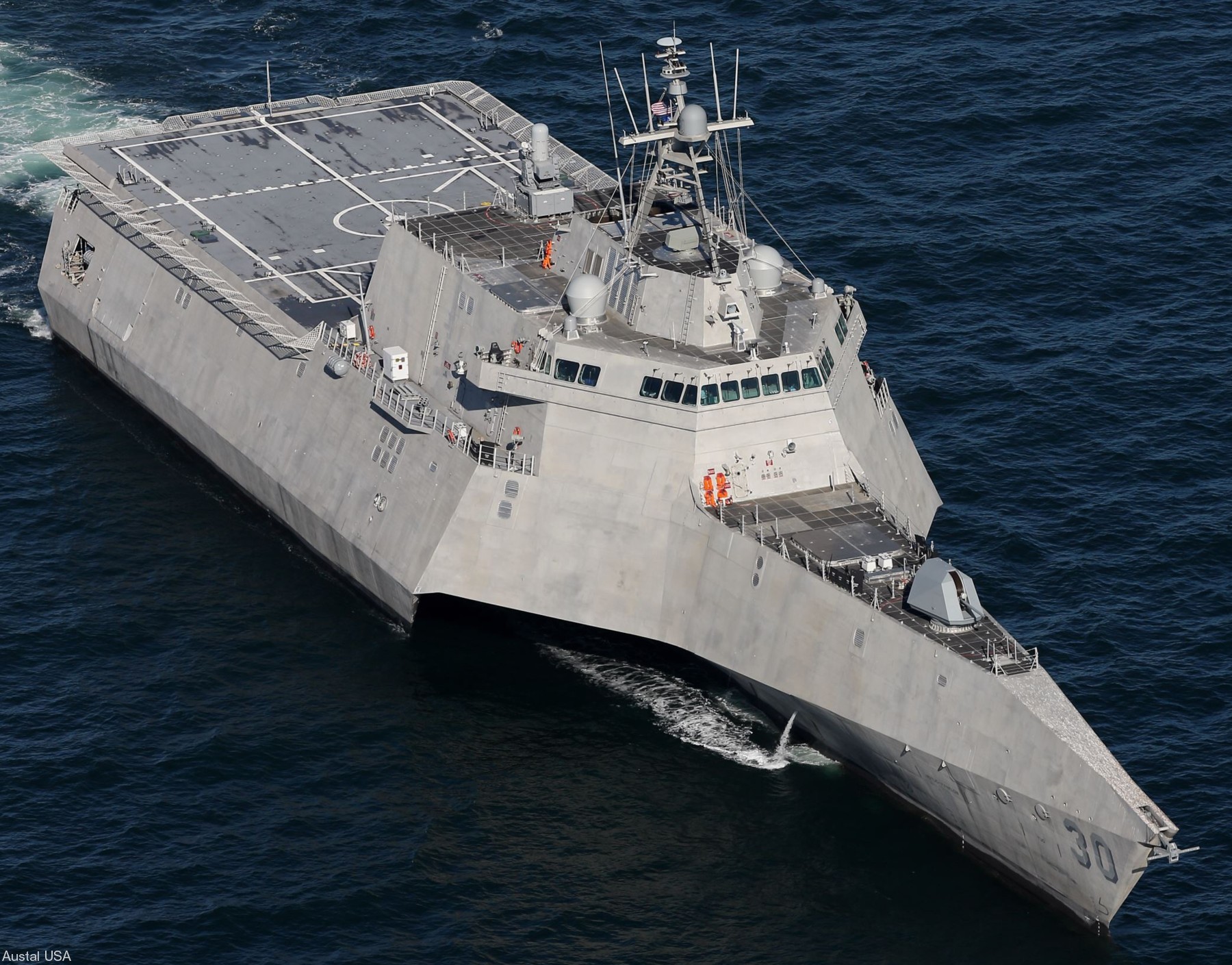 lcs-30 uss canberra littoral combat ship independence class us navy 05