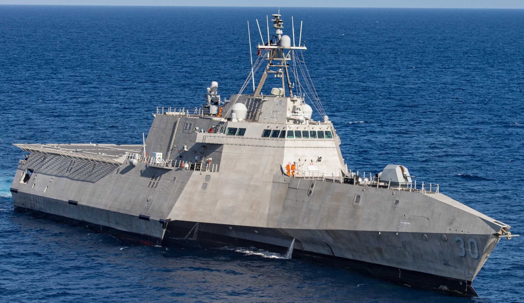 lcs-30 uss canberra littoral combat ship independence class us navy austal usa san diego 15x