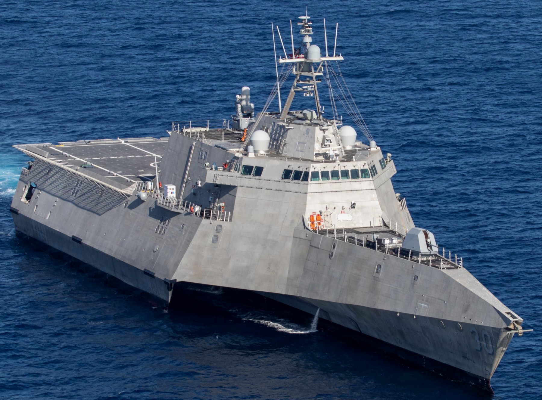 lcs-30 uss canberra littoral combat ship independence class us navy 24