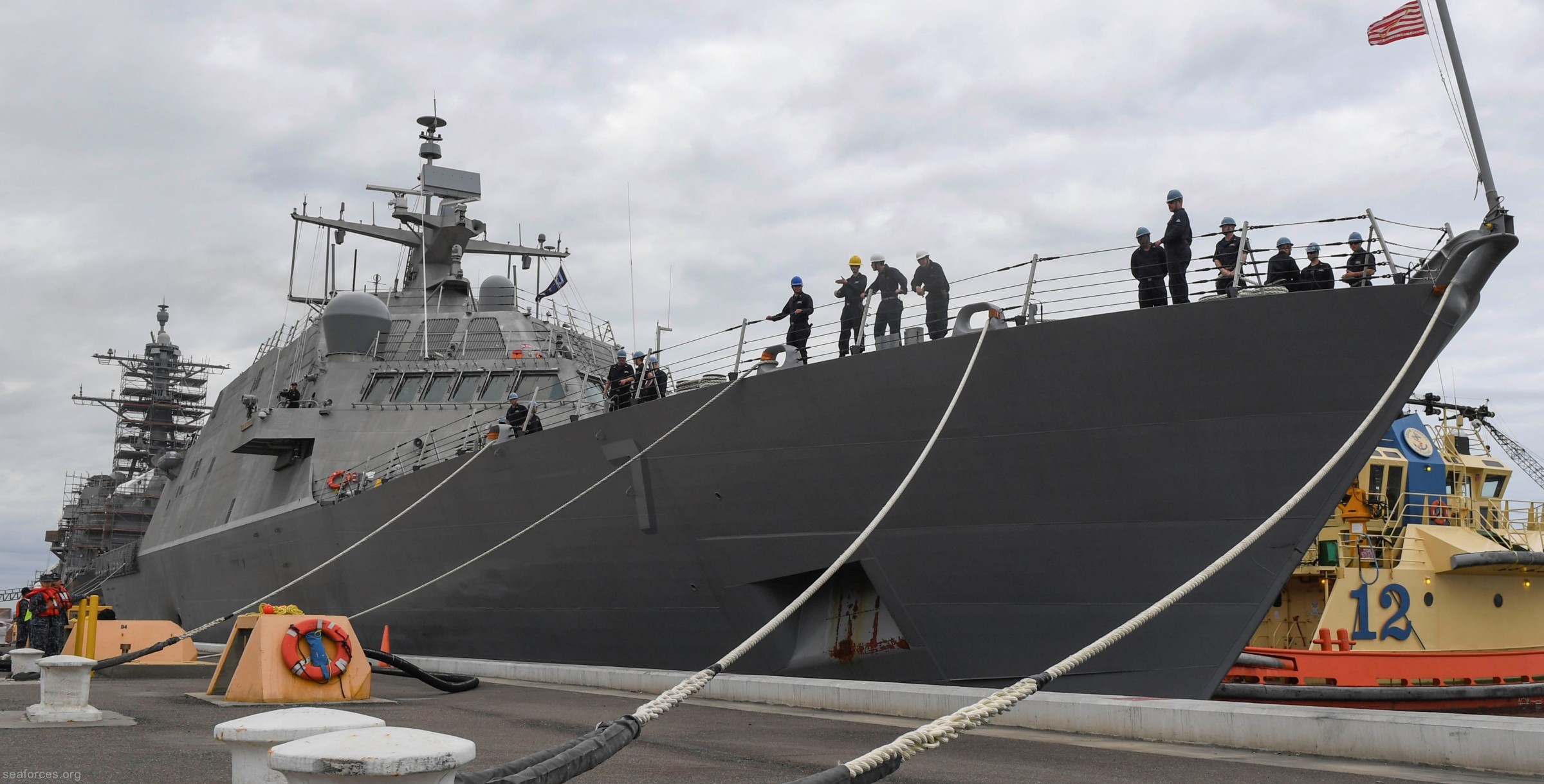 lcs-7 uss detroit littoral combat ship freedom class navy 14 naval station mayport florida