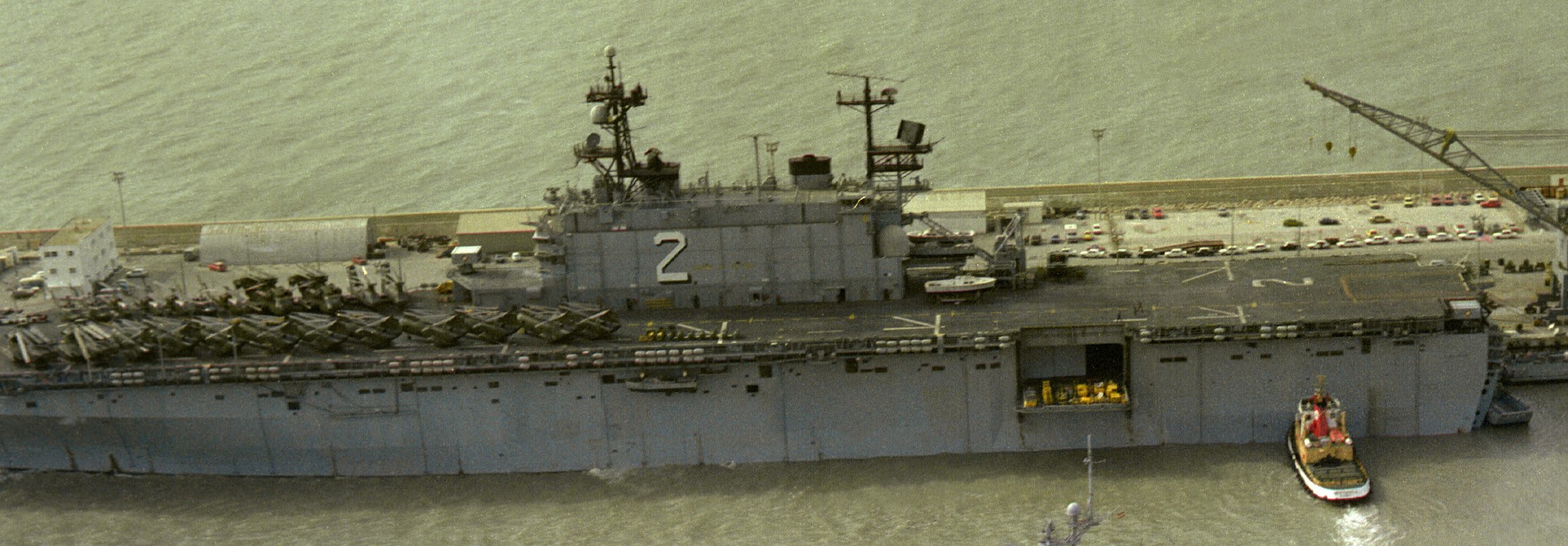 lha-2 uss saipan tarawa class amphibious assault ship us navy 32nd mau hmm-264 usmc 48 naval station rota spain