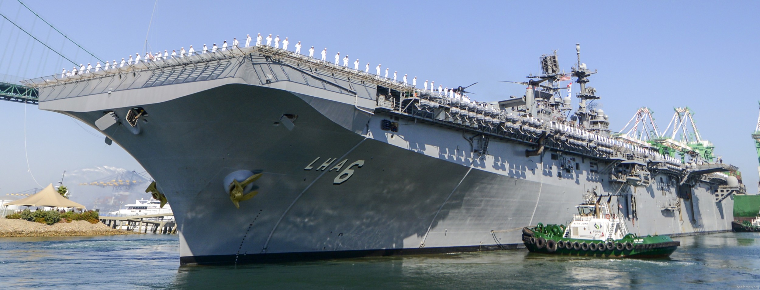 lha-6 uss america amphibious assault ship us navy 109 los angeles fleet week