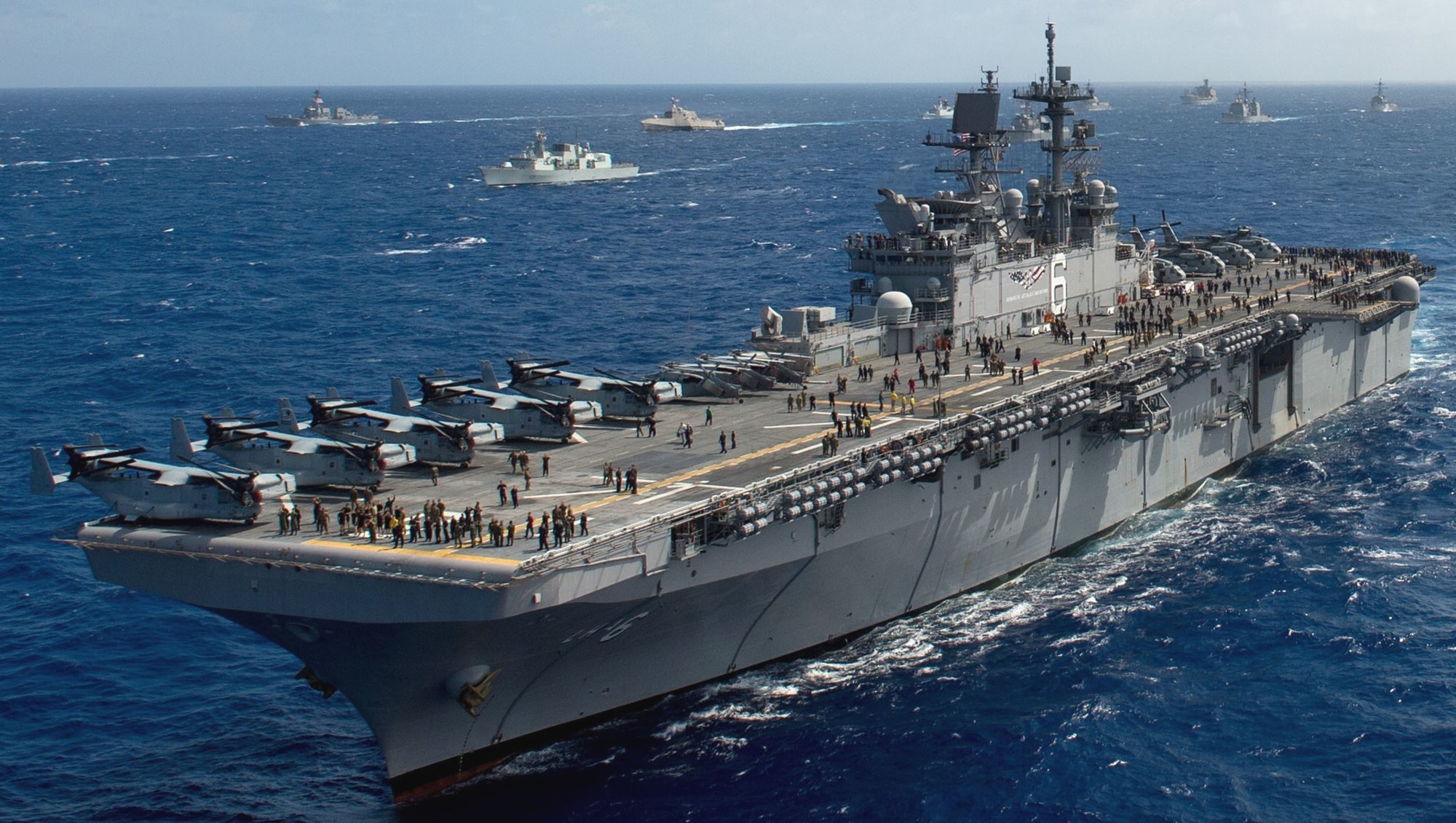 lha-6 uss america amphibious assault ship landing us navy rimpac 2016 118