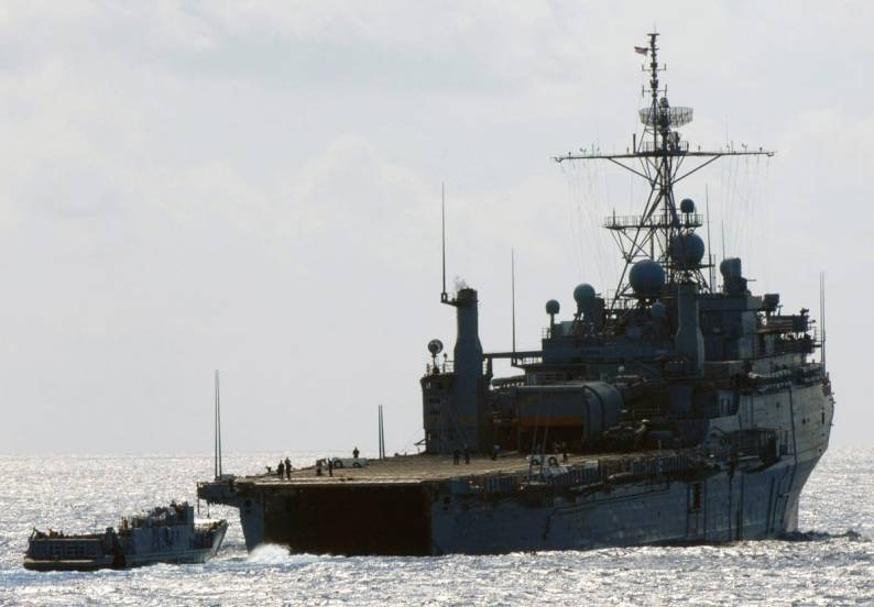 LPD-13 USS Nashville mediterranean sea