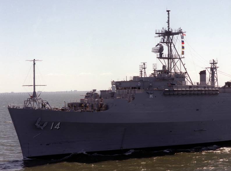 LPD-14 USS Trenton Austin class amphibious transport dock US Navy sold to Indian Navy