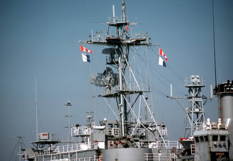LPD-14 USS Trenton homeport Norfolk Virginia 1983