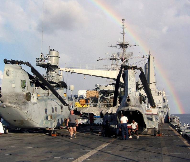 LPD-4 USS Austin off Kenya 2002