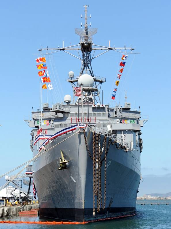USS Dubuque LPD-8 decommissioning San Diego