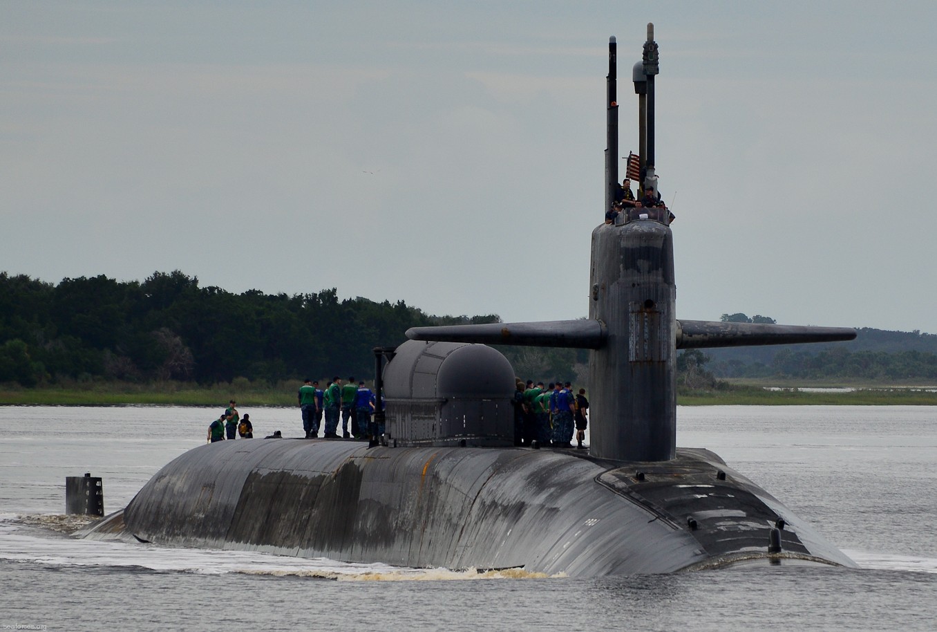 ssgn-729 uss georgia guided missile submarine 2014 06 kings bay