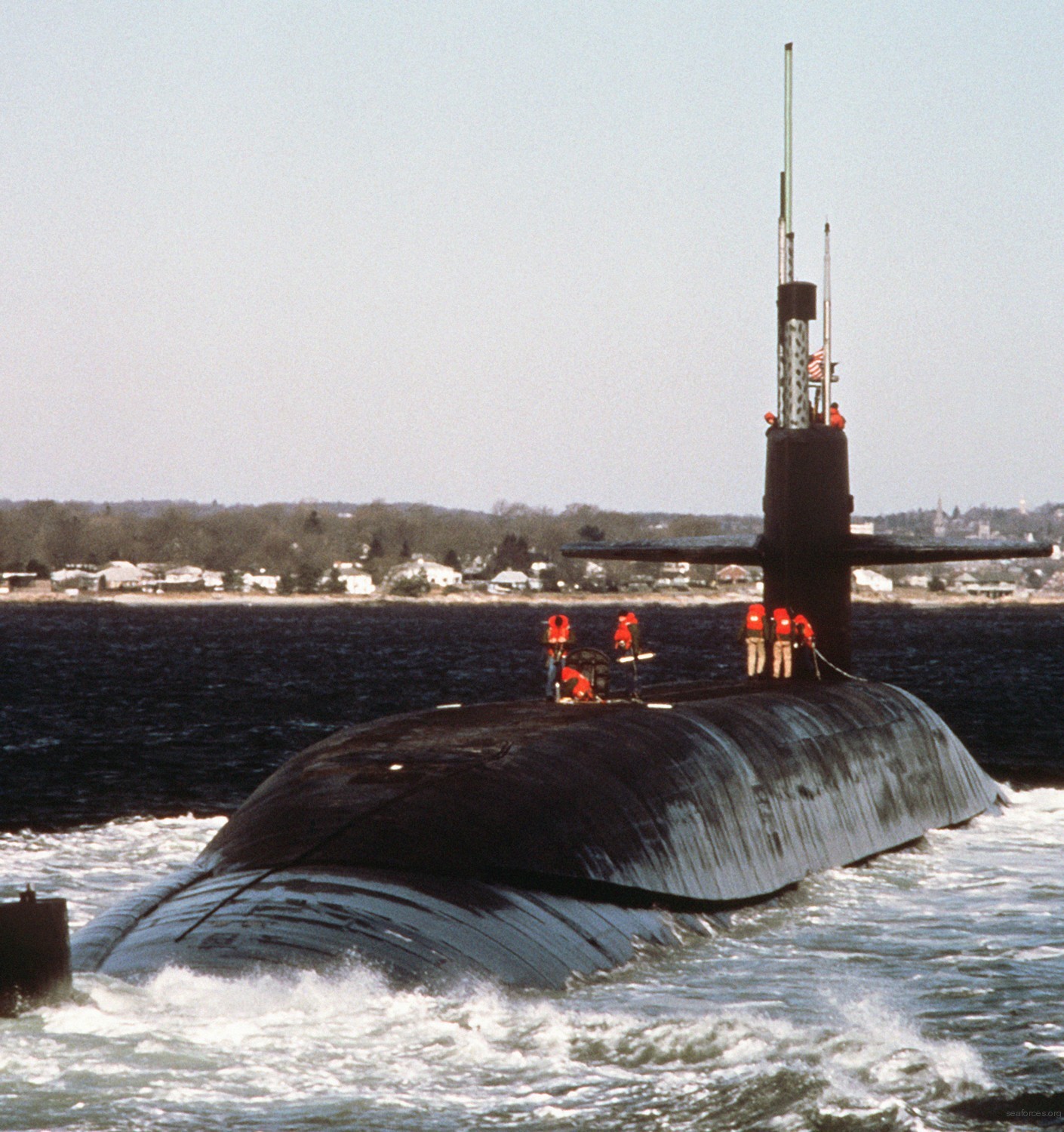 ssbn-729 uss georgia ballistic missile submarine 1984 59 new london connecticut