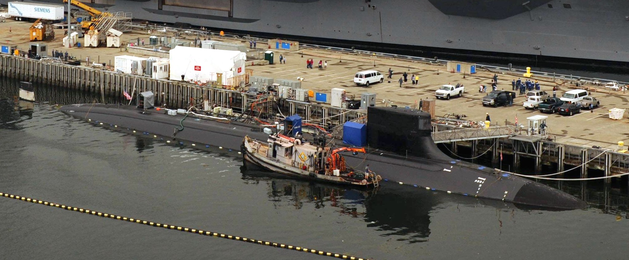 ssn-22 uss connecticut seawolf class attack submarine us navy naval base kitsap bremerton washington 19