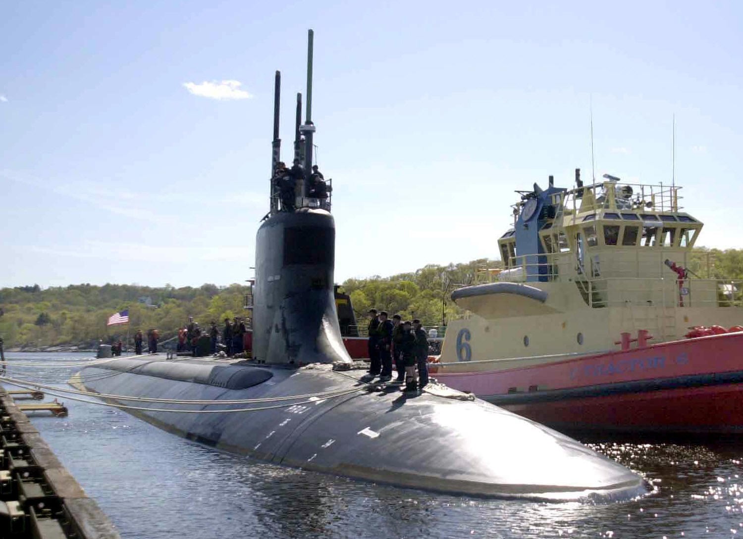 ssn-22 uss connecticut seawolf class attack submarine us navy groton connecticut new london 26