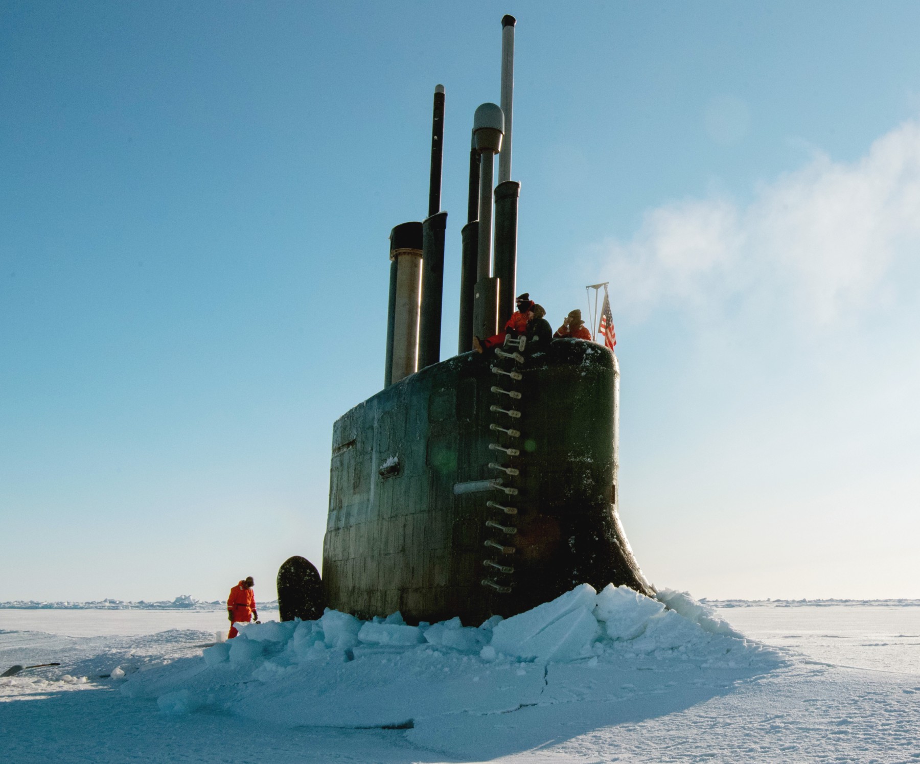 ssn-22 uss connecticut seawolf class attack submarine us navy exercise icex 18 arctic ocean 38