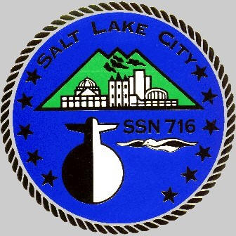 uss salt lake city ssn-716 insignia crest